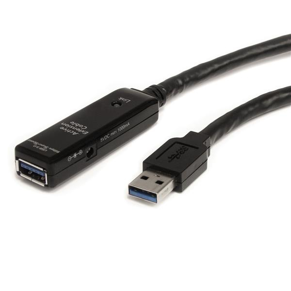 StarTech USB 3.0 Verlängerungskabel aktiv 5m