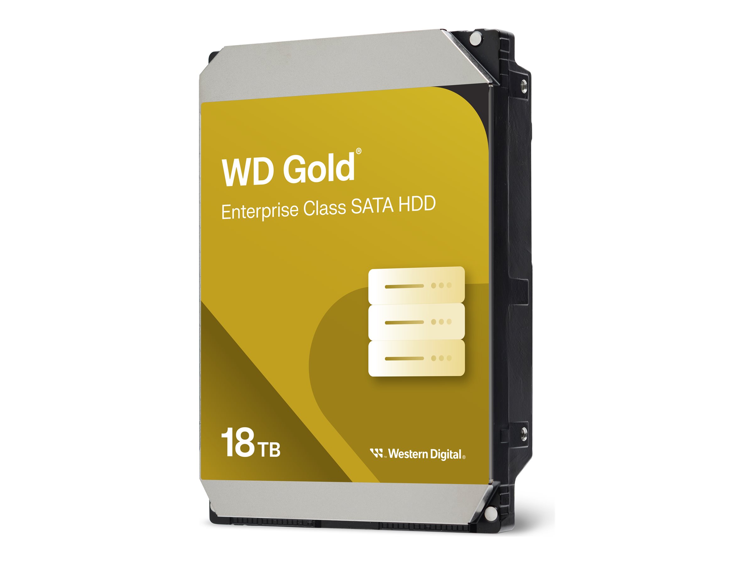 WD Gold 18TB HDD 7200rpm 6Gbs sATA 512MB cache 8,9cm 3,5Zoll intern RoHS compliant Enterprise Bulk