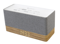 Soundmaster Radiowecker UR630WE grau