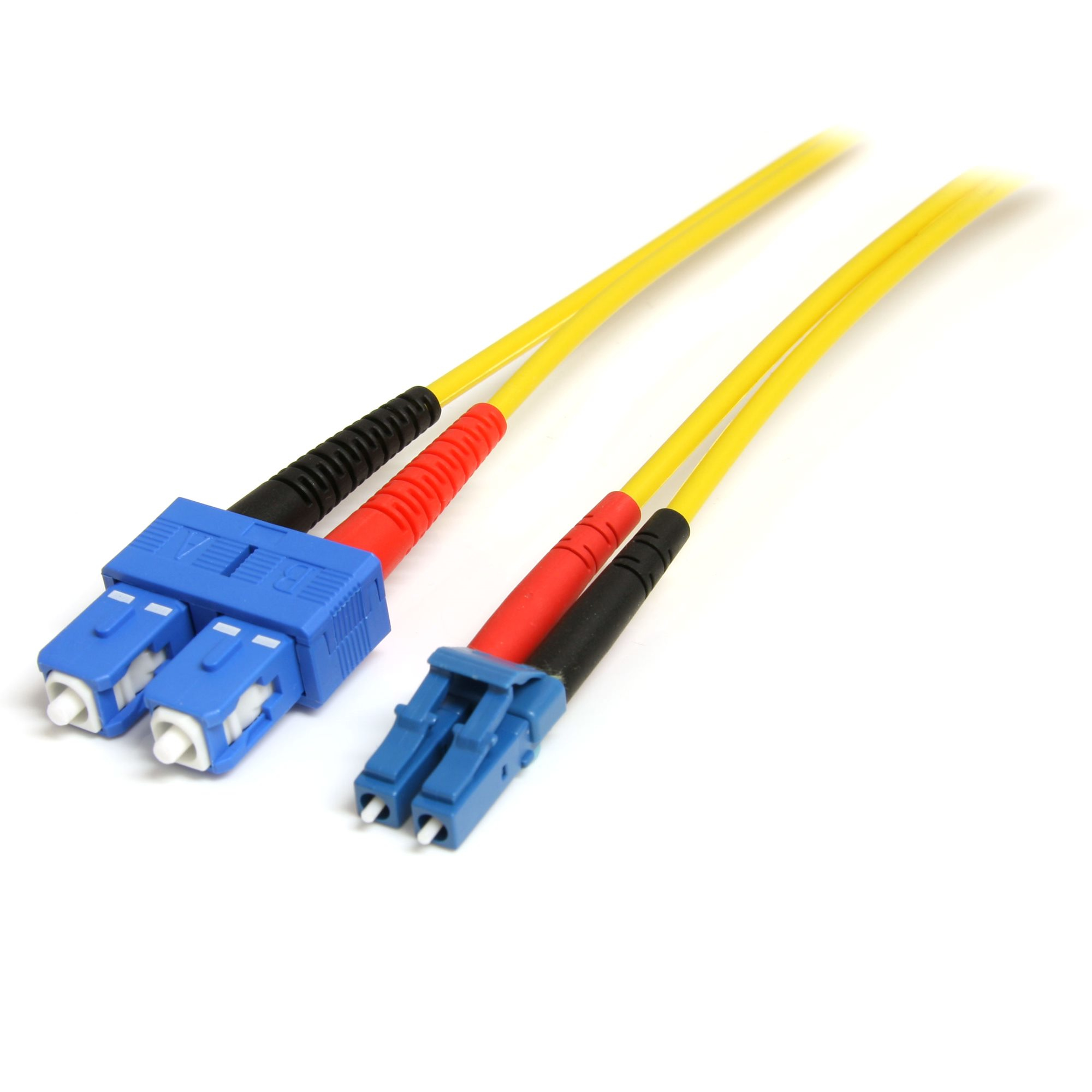 STARTECHCOM 1m Single Mode Duplex Glasfaser LWL Patchkabel LCSC