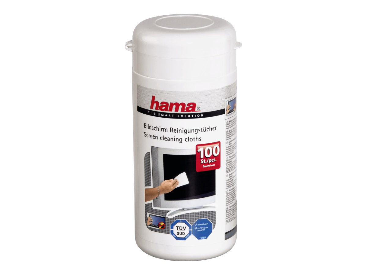 Hama Reinigungstücher weiß 100 Tücher