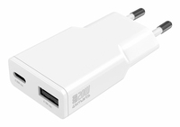4smarts Netzladegeraet PDPlug Slim Duos 20W GaN 1C1A