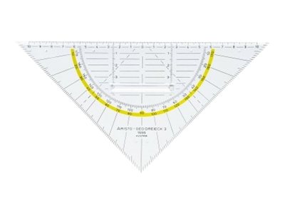 Aristo Geodreieck AR1555/2 22.5 cm 45°