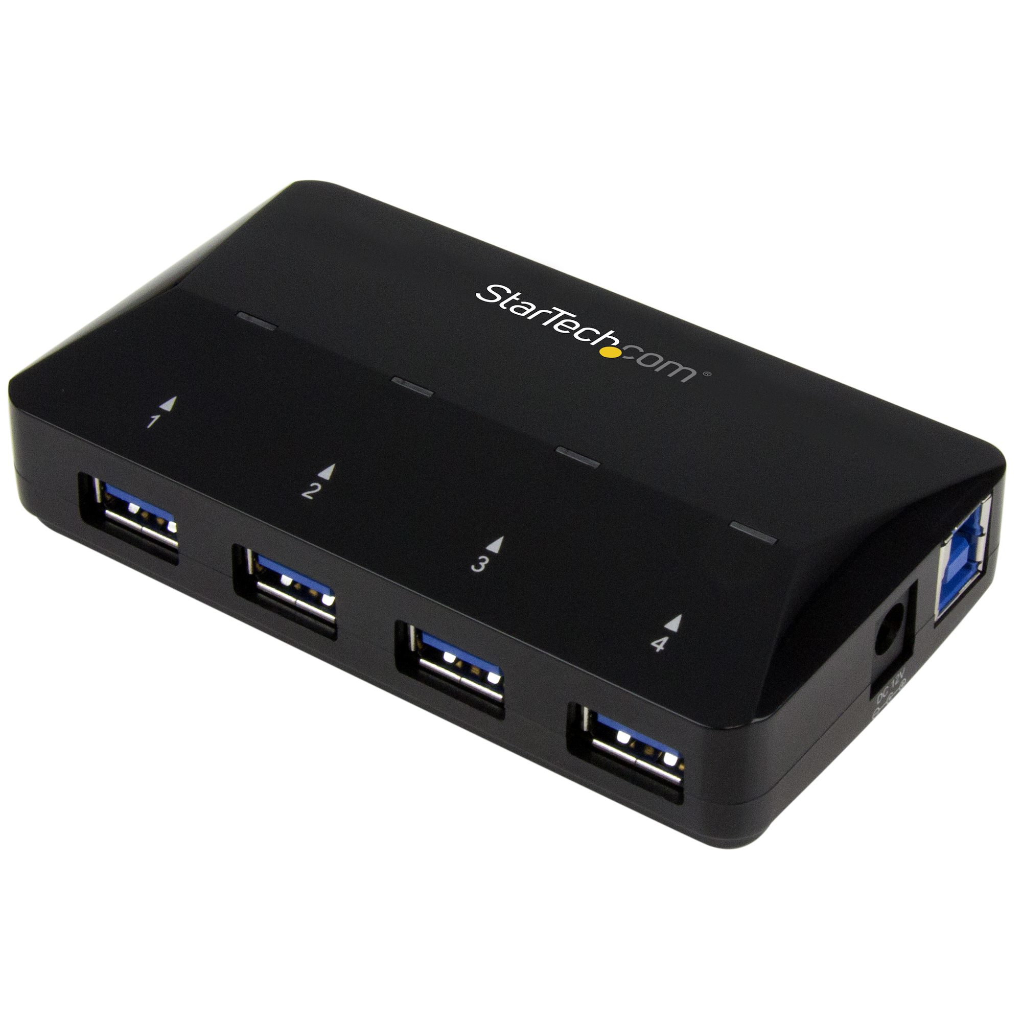 StarTech.com 4 Port USB 3.0 Hub mit dediziertem Ladeanschluss