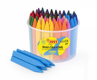 Jovi Jumbo Easy Grip Wachsmalstifte farbsortiert 72 St.