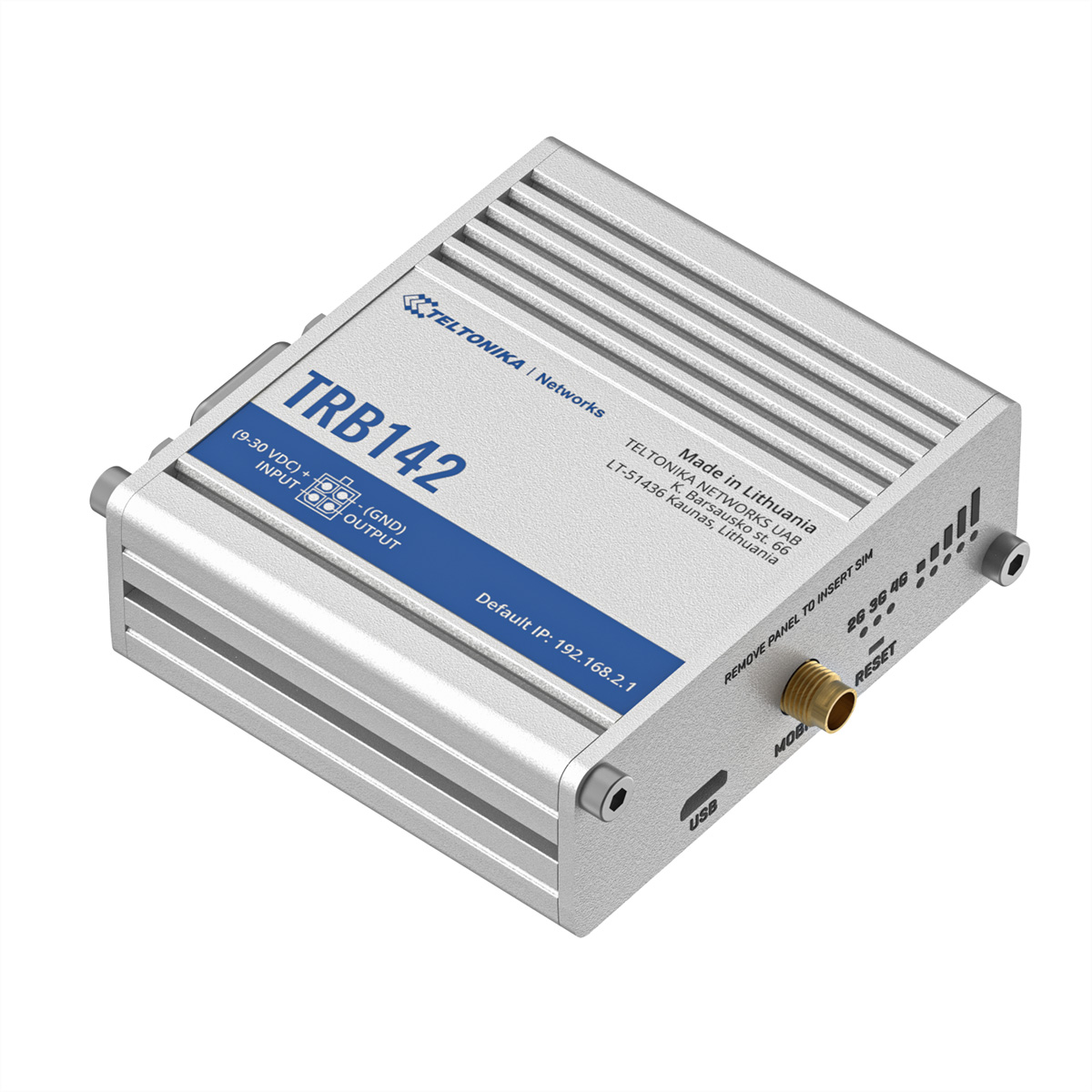 Teltonika TRB142 Industrial LTE RS-232 Gateway