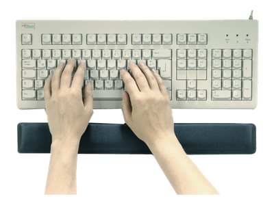 Durable Wrist Support mit Gel Tastatur-Handgelenkauflage anthrazit