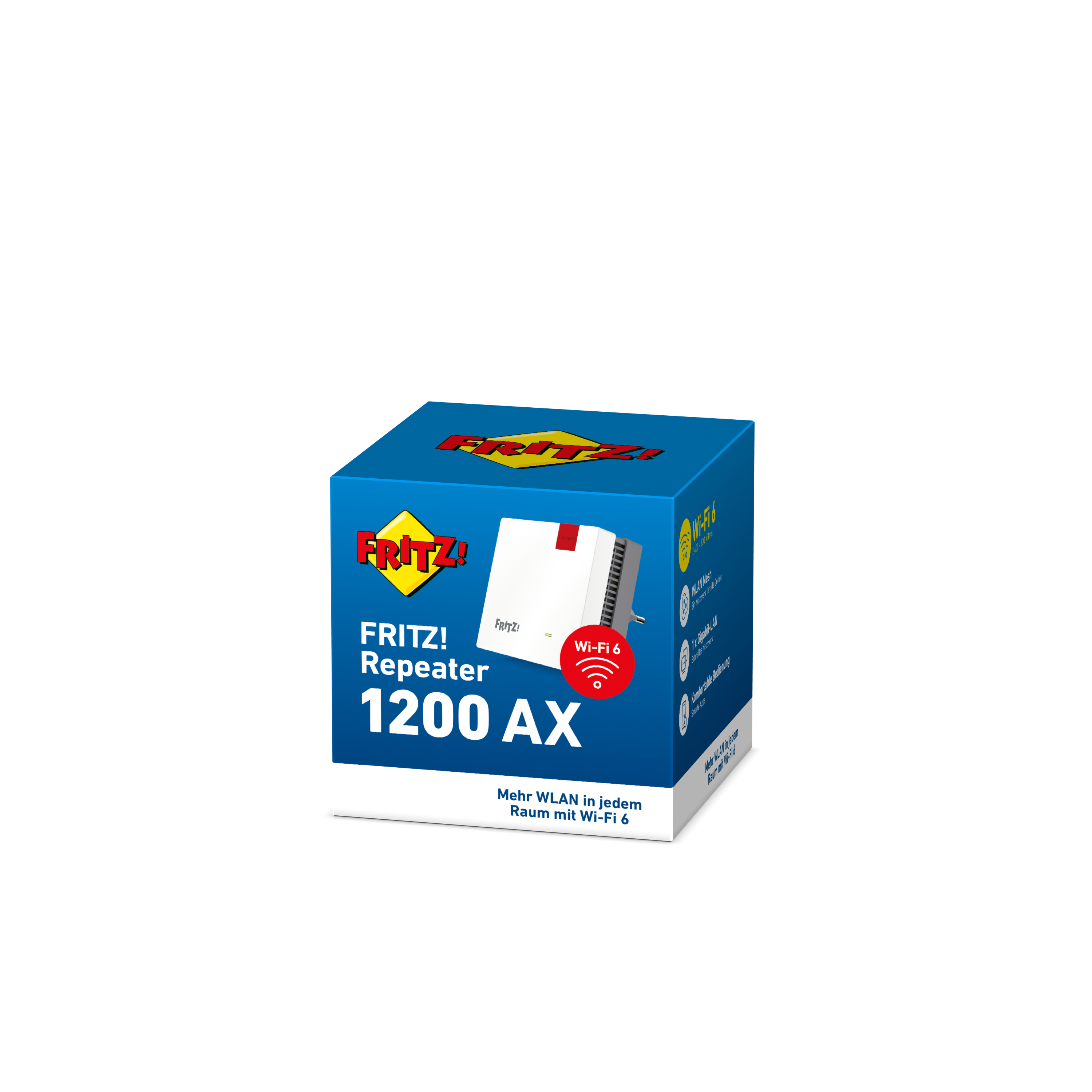 FRITZ! Repeater 1200 AX WLAN-Range-Extender