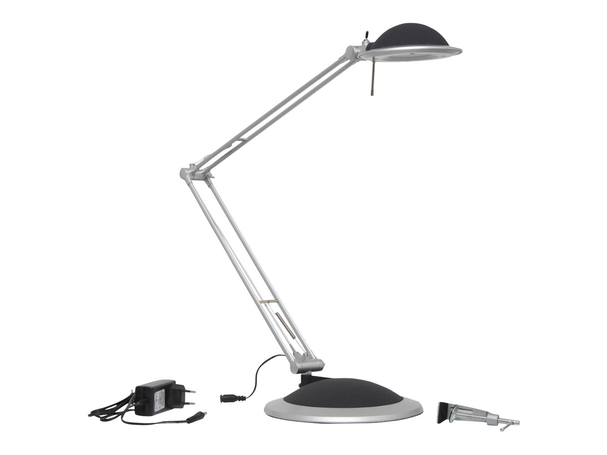 Jakob Maul MAULbusiness LED Schreibtischlampe silber 8,6 W