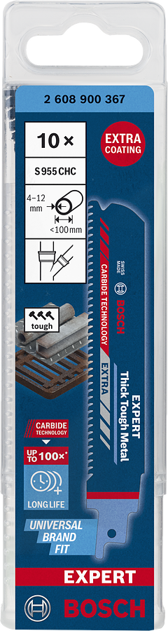 Bosch Expert Thick Tough Metal S 1155 CHC Säbelsägeblatt