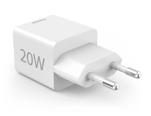 Hama Netzteil 20 Watt USB Typ A und USB-C