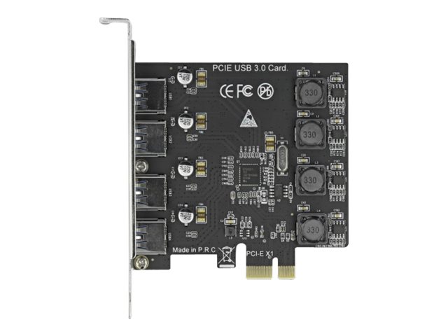 Delock PCI Express x1 USB 3.2 Gen 1 Controller 4x Type-A