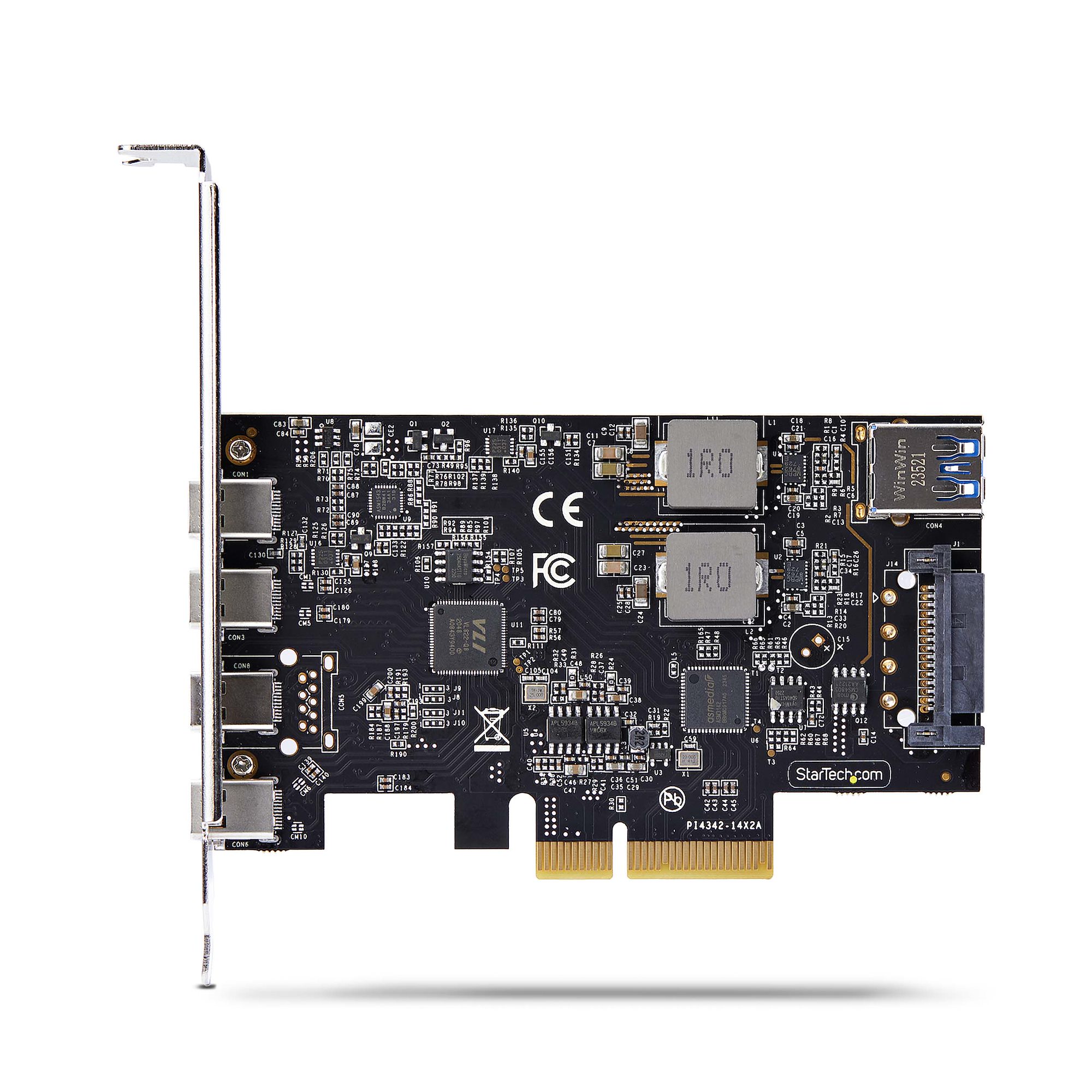StarTech.com 5-Port USB-C PCIe Card 10Gbps