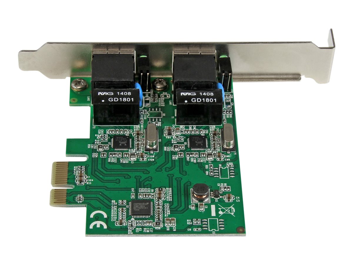 StarTech.com Dual Port Gigabit PCIe Server Network Adapter