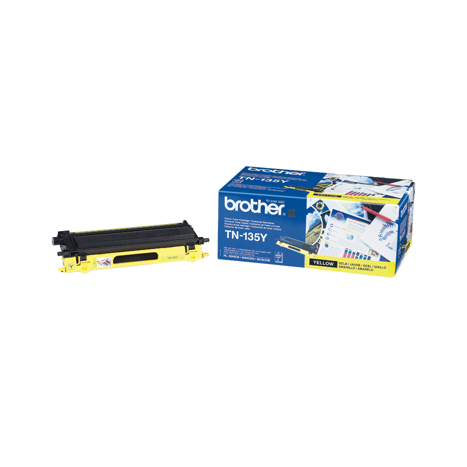 Brother TN135Y Toner Gelb