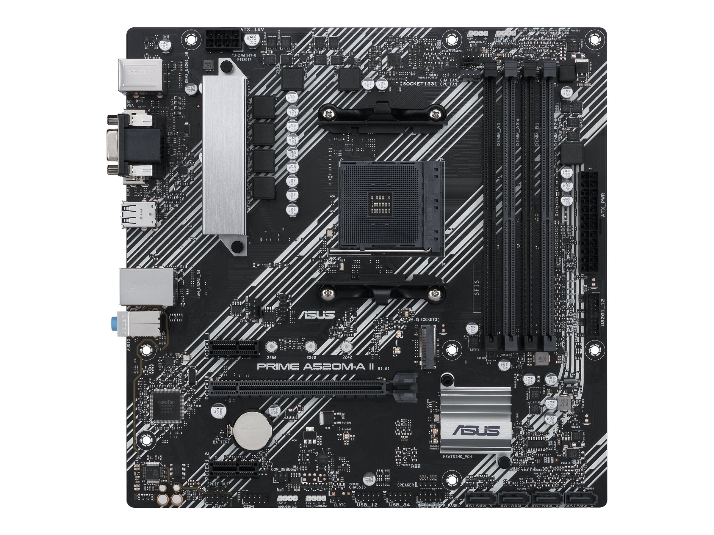 ASUS PRIME A520M-A II/CSM micro ATX AMD A520