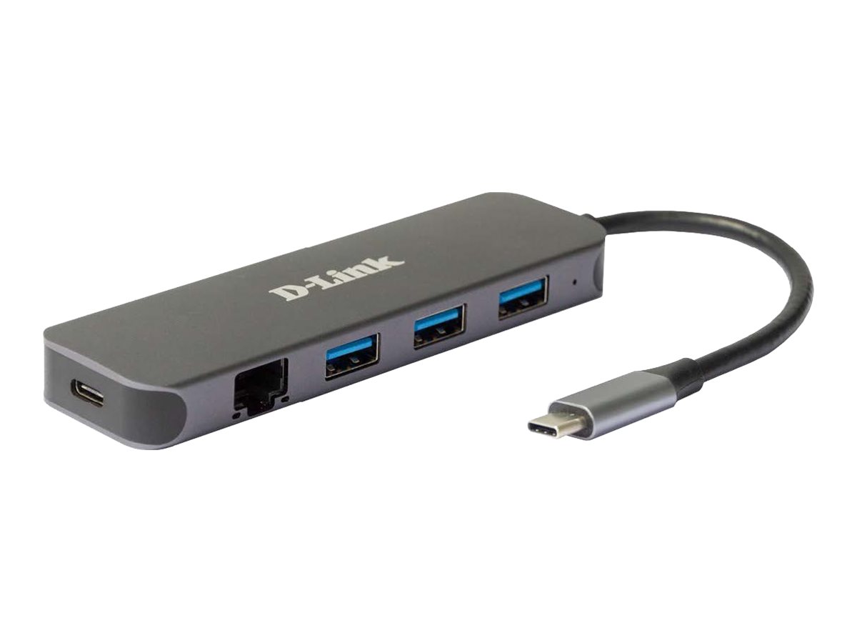 D-Link DUB-2334 USB-C 1000 Mbps HDMI