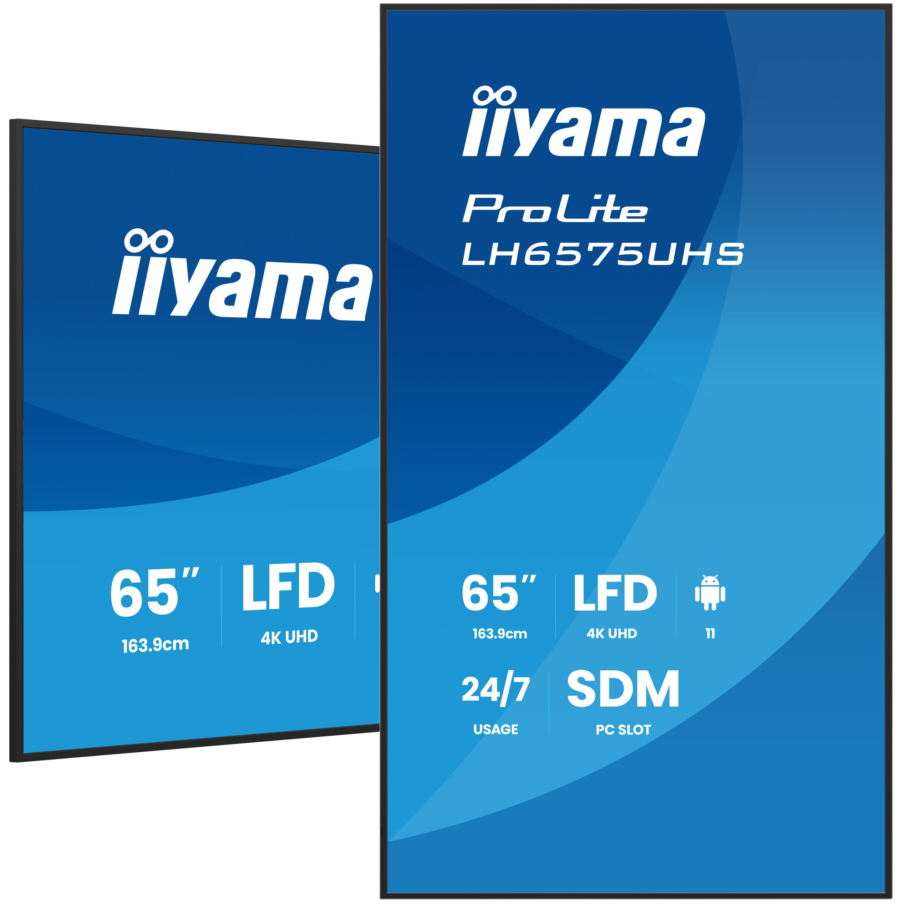 Iiyama ProLite LH6575UHS-B2AG 165 cm (65")