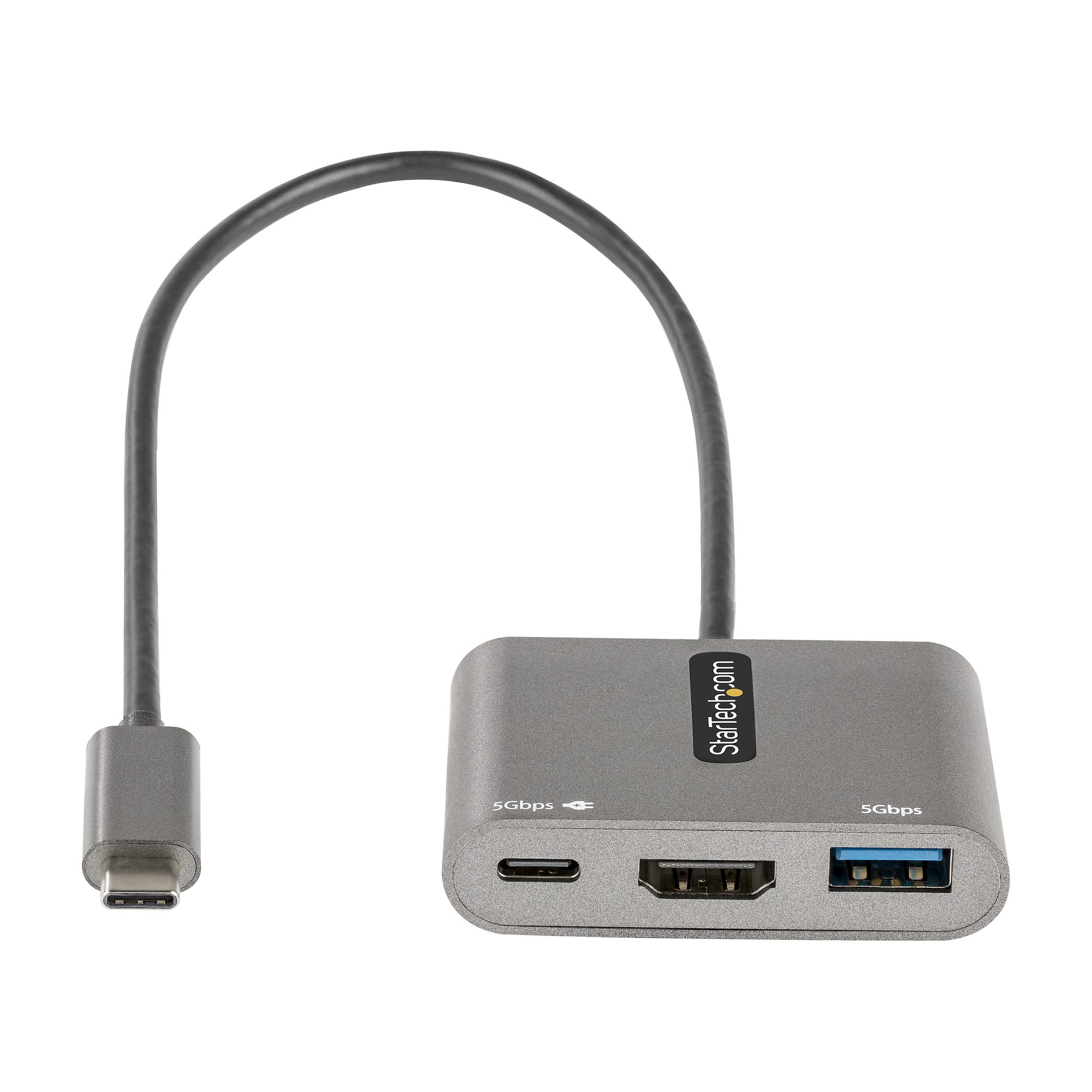StarTech.com USB-C Multiport Adapter HDMI 4K 100W PD USB 3.0 Hub