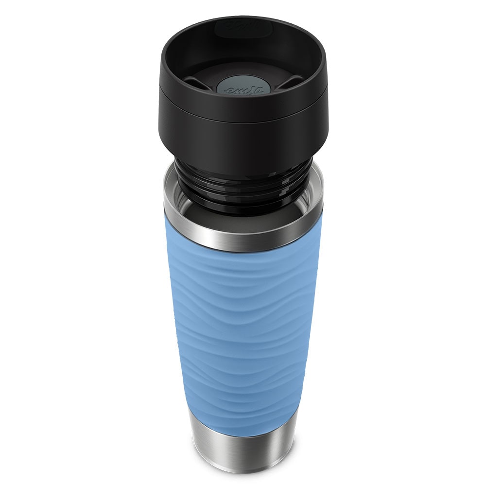 EMSA Isolierbecher TRAVEL mug Wave pastellblau 0.5 l
