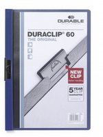 Durable Duraclip 60 Blau 60 Blätter