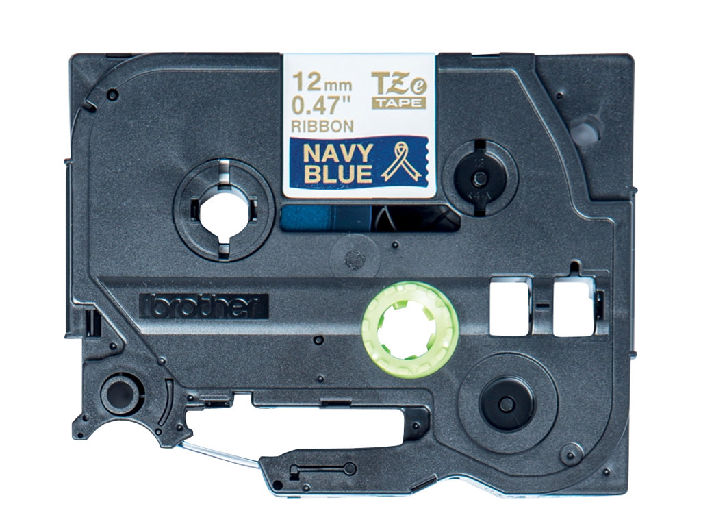 Brother TZe-RN34 Gold auf Marineblau