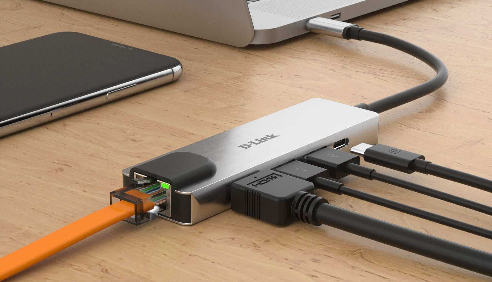 D-Link DUB-M520 USB-C 5-Port Dockingstation