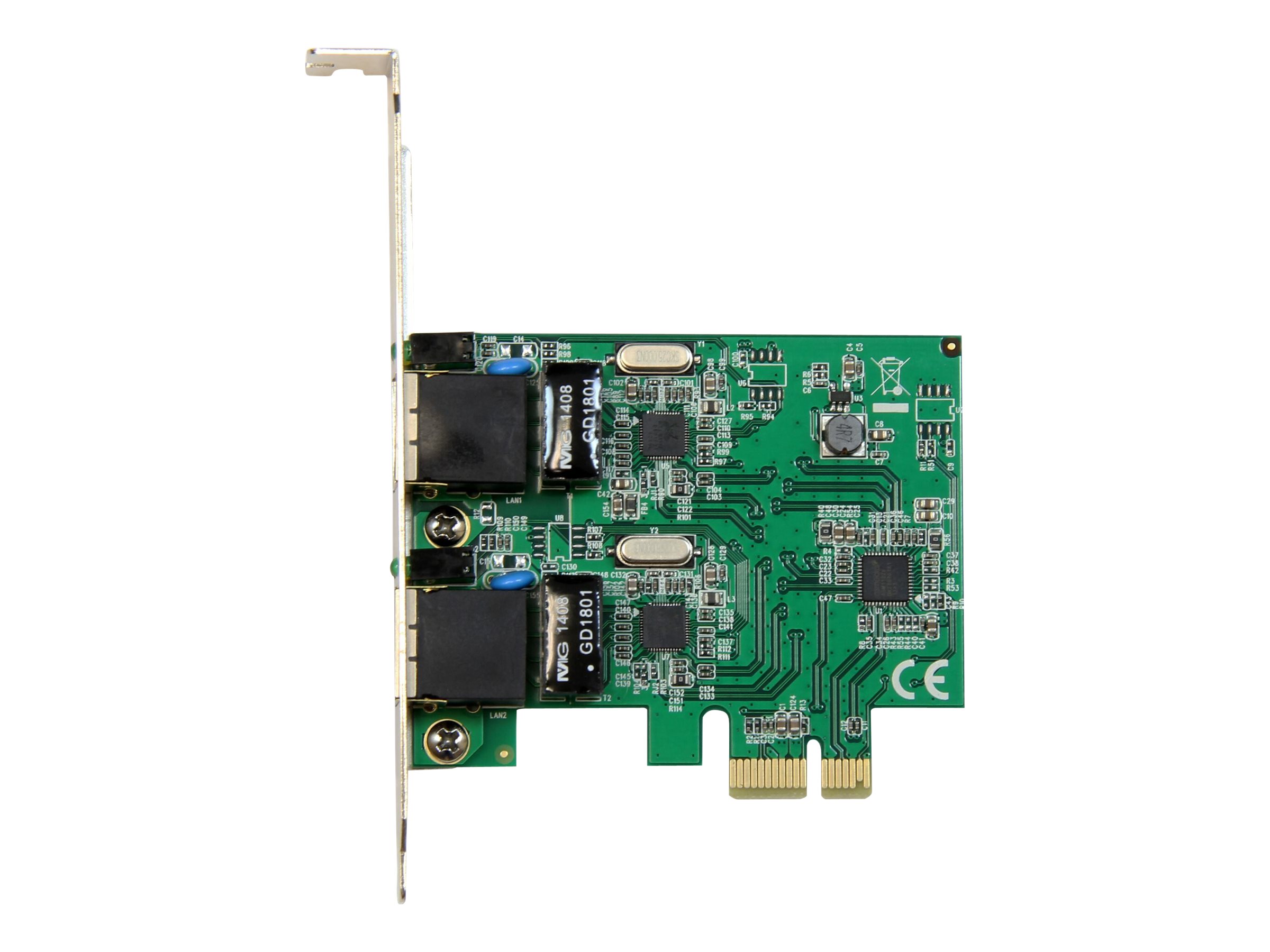 StarTech.com Dual Port Gigabit PCIe Server Network Adapter