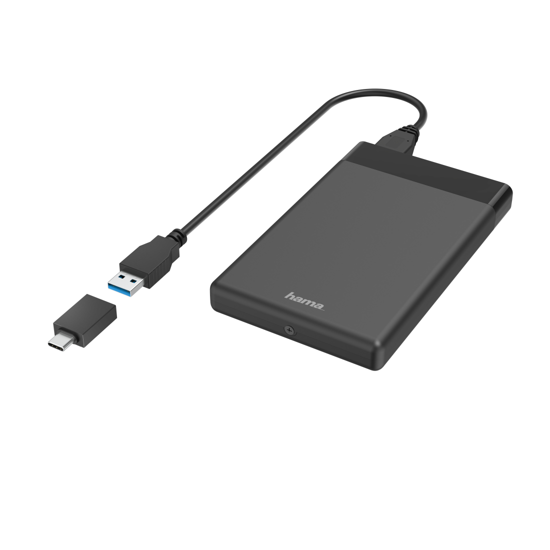 Hama Speichergehäuse IB-233U3-B 2.5 Zoll SATA USB 3.2