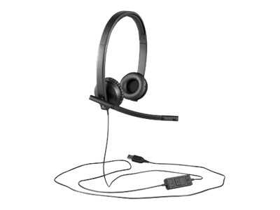 Logitech H570e Headset USB On-Ear