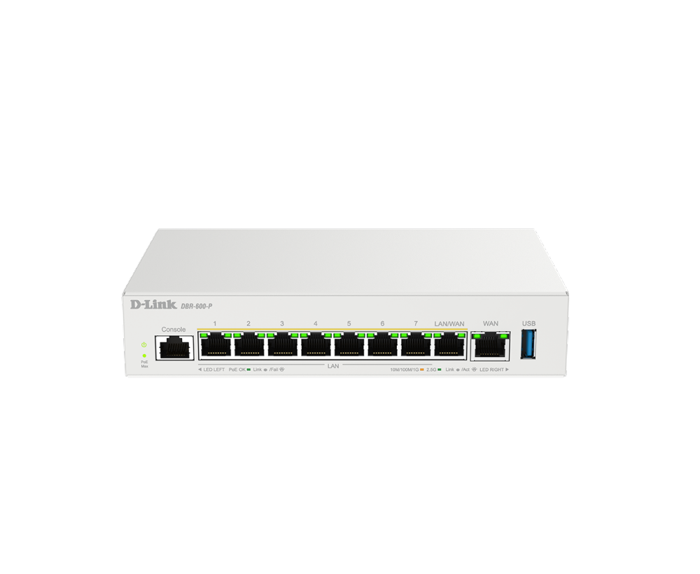 DLINK DBR600P Business PoE DualWAN VPN Router