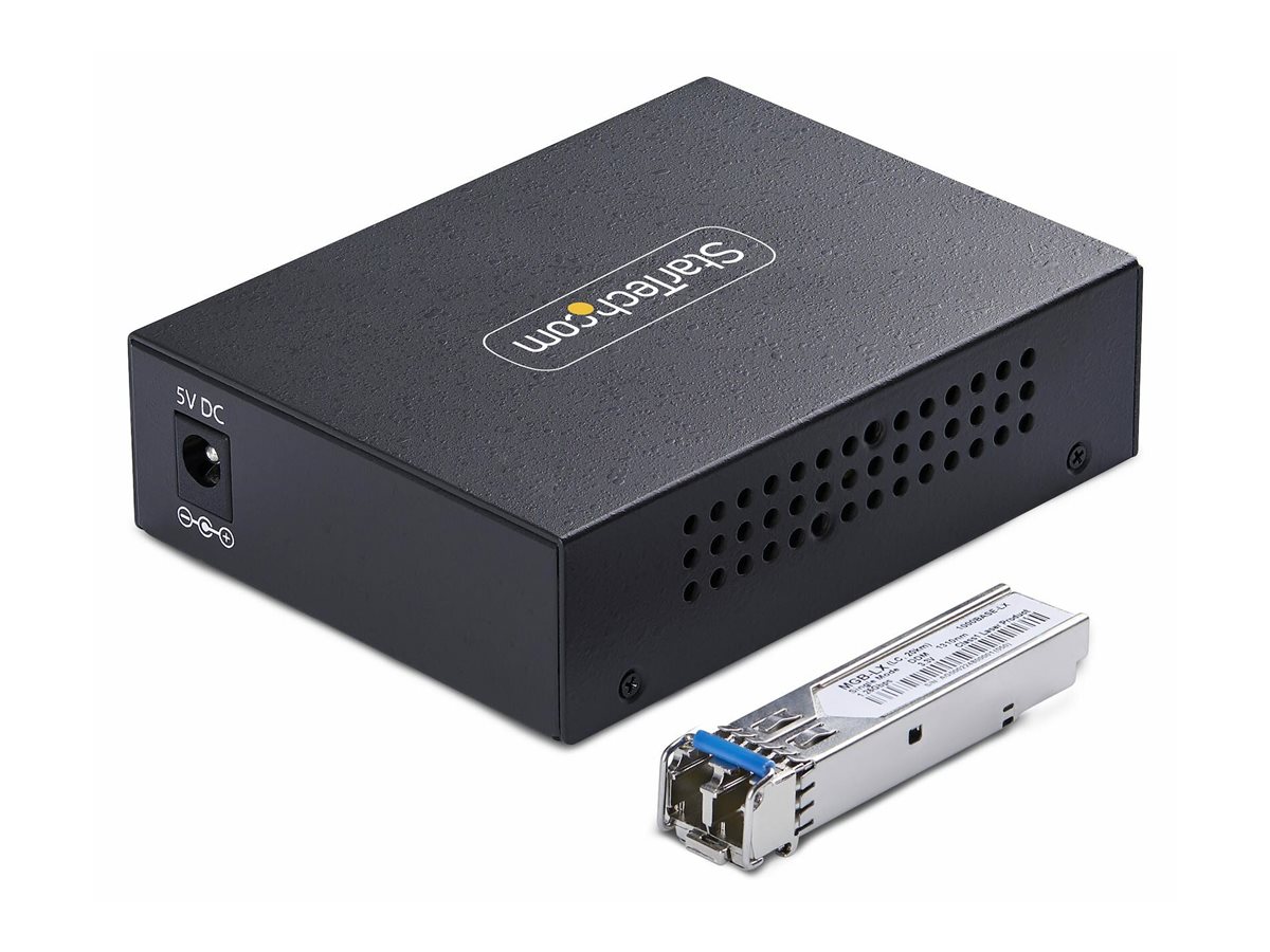 StarTech.com Medienkonverter 1 GbE Singlemode SM LC 20 km