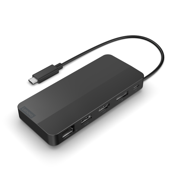 Lenovo USB-C Dockingstation mit HDMI, DisplayPort und 1GbE