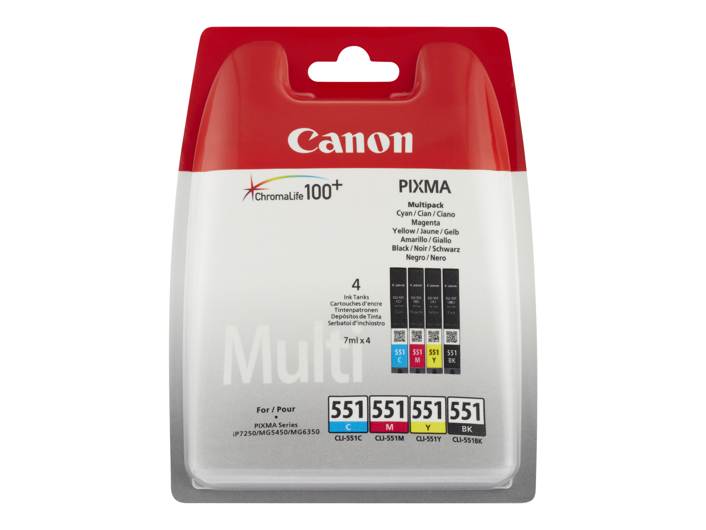 6509B016 CANON CLI551 Pixma Tinte 4