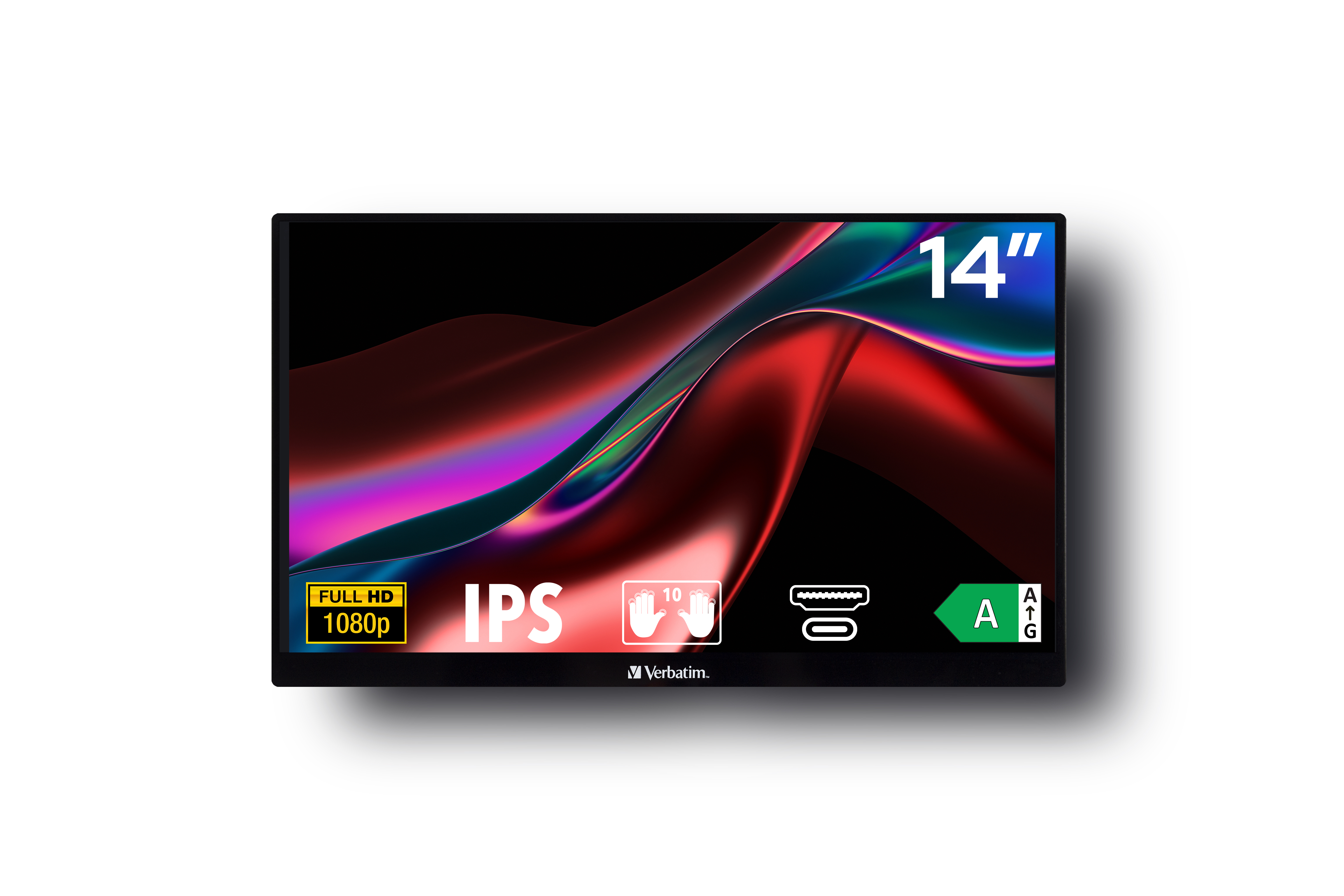 Verbatim PMT-14 LED-Monitor 14 Zoll