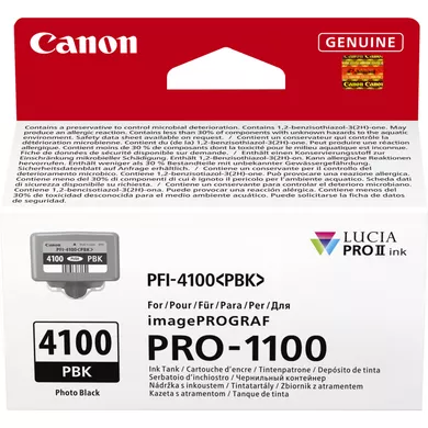 Canon PFI-4100 PBK Photo schwarz 80 ml