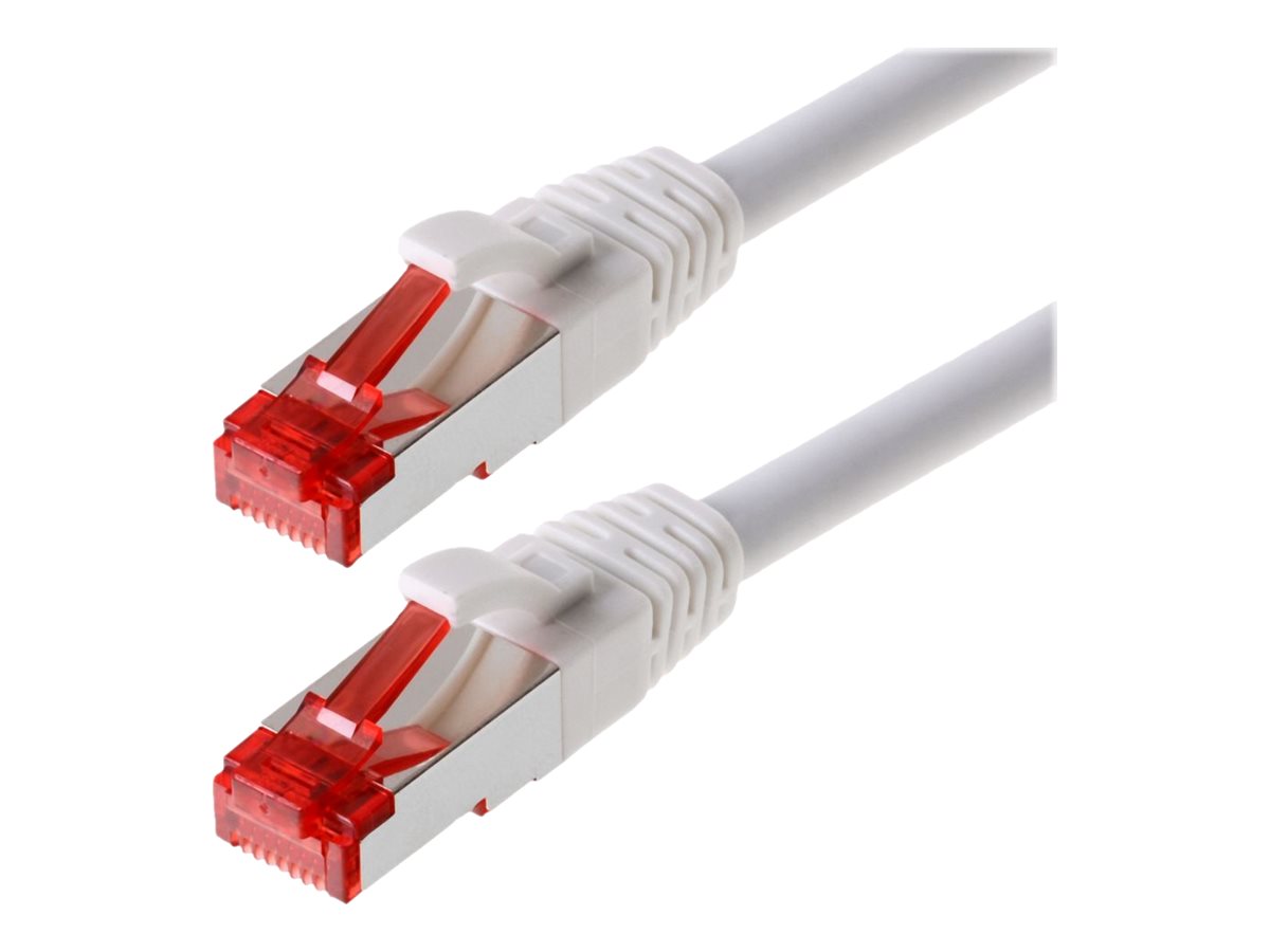 Helos Patchkabel Cat 6 S/FTP weiß 2m