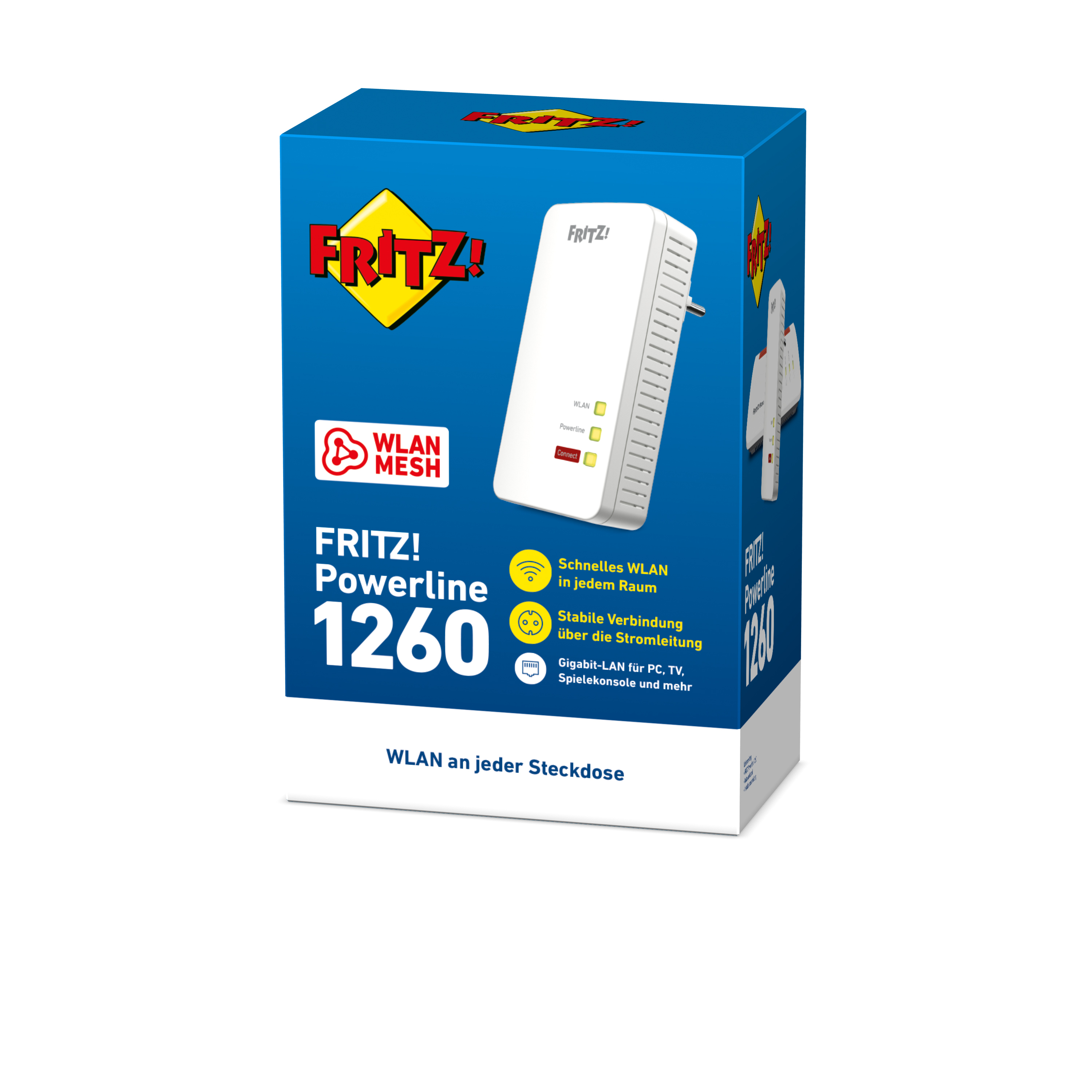 FRITZ! Powerline 1260E WLAN AC 1GbE