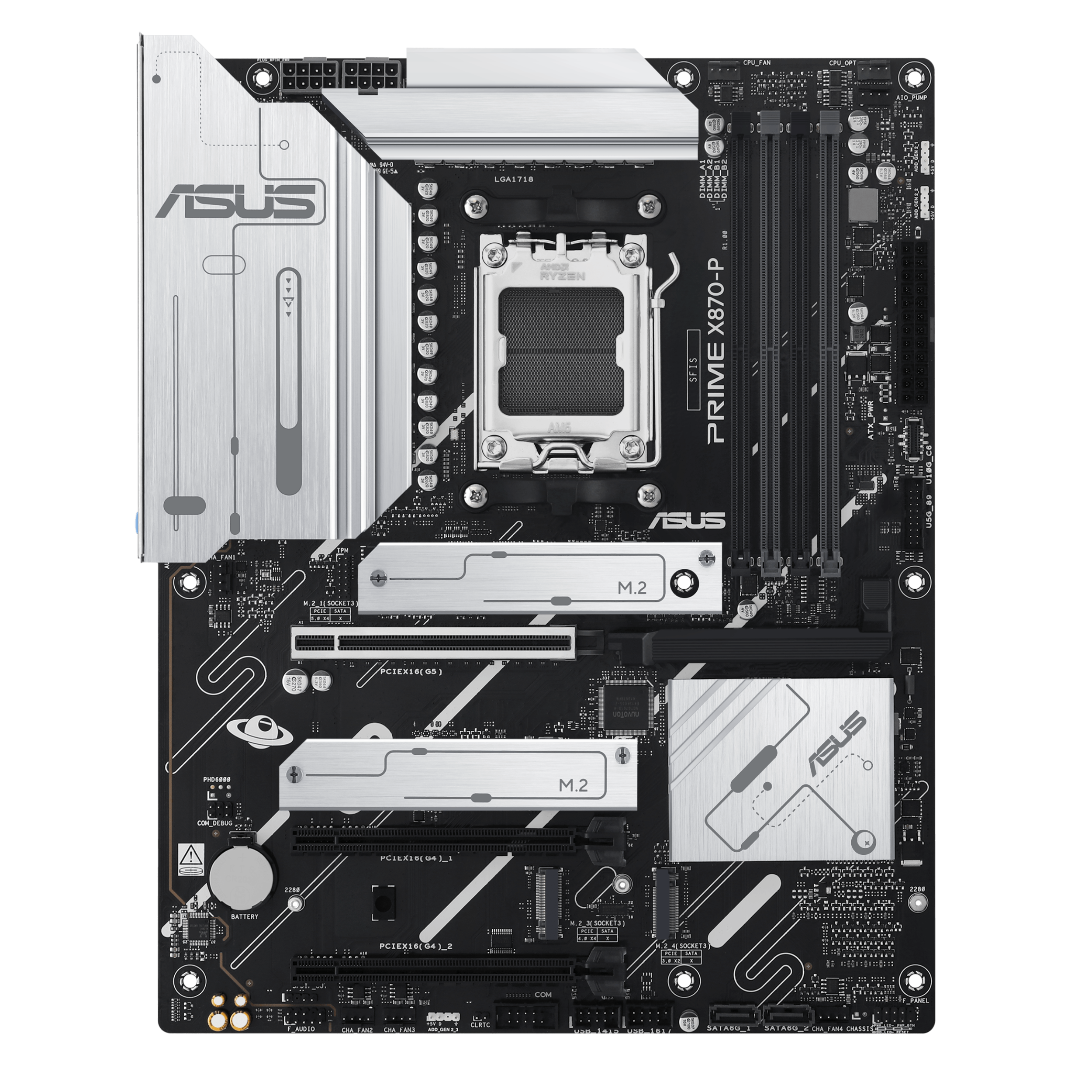 ASUS PRIME X870-P Socket AM5 AMD X870 Chipsatz 2.5 Gigabit LAN