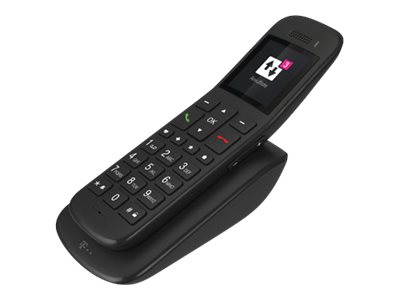 Telekom Speedphone 32 IP Großtastenschnurlostelefon ebenholz