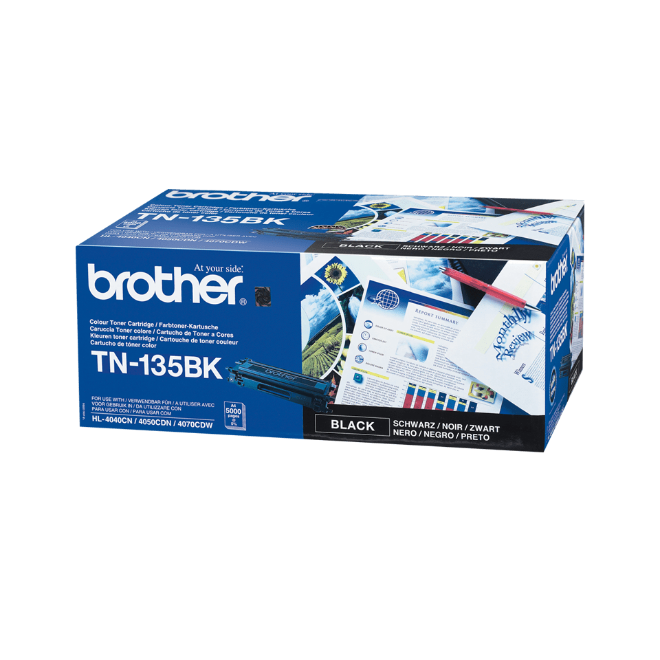 Brother TN135BK Toner Schwarz