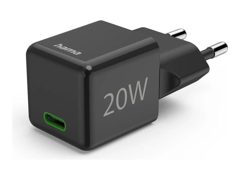 Hama Super-Mini Charger 20 Watt schwarz