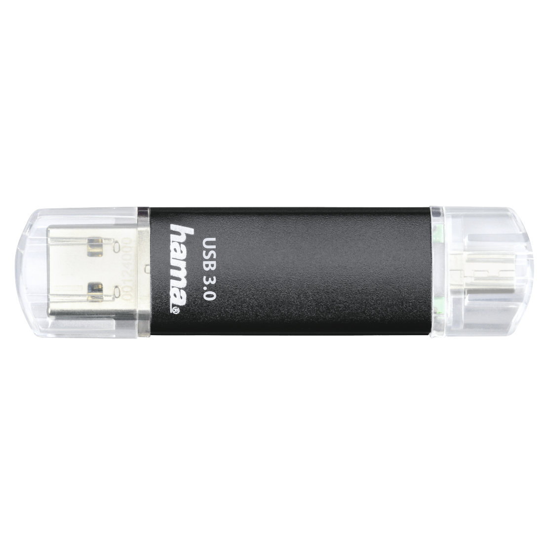 Hama Laeta Twin USB-Flash-Laufwerk 256 GB schwarz