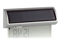 TFA Vision Solar Thermometer digital silber