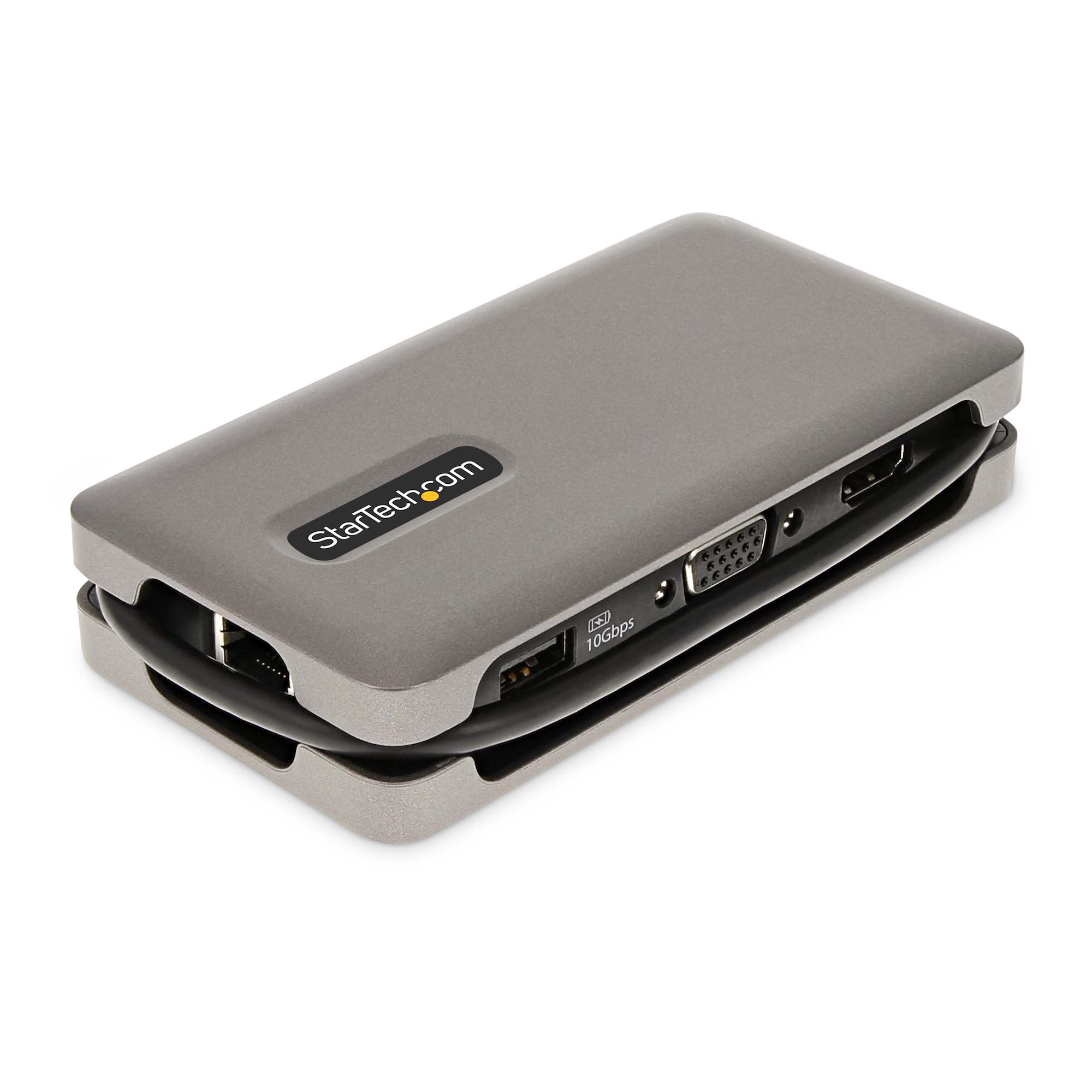 StarTech.com USB-C Multiport Adapter HDMI/VGA 4K 60Hz 100W Power Delivery