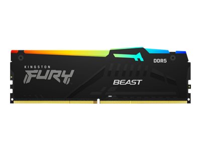 DIMM 32 GB DDR55600 2x 16 GB DualKit schwarz KF556C36BBEAK232 FURY Beast RGB INTEL XMP AMD EXPO
