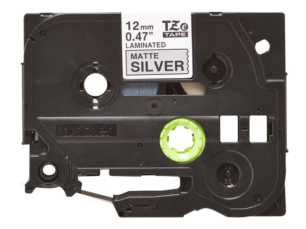 Brother TZe-M931 Schwarz auf Silber matt