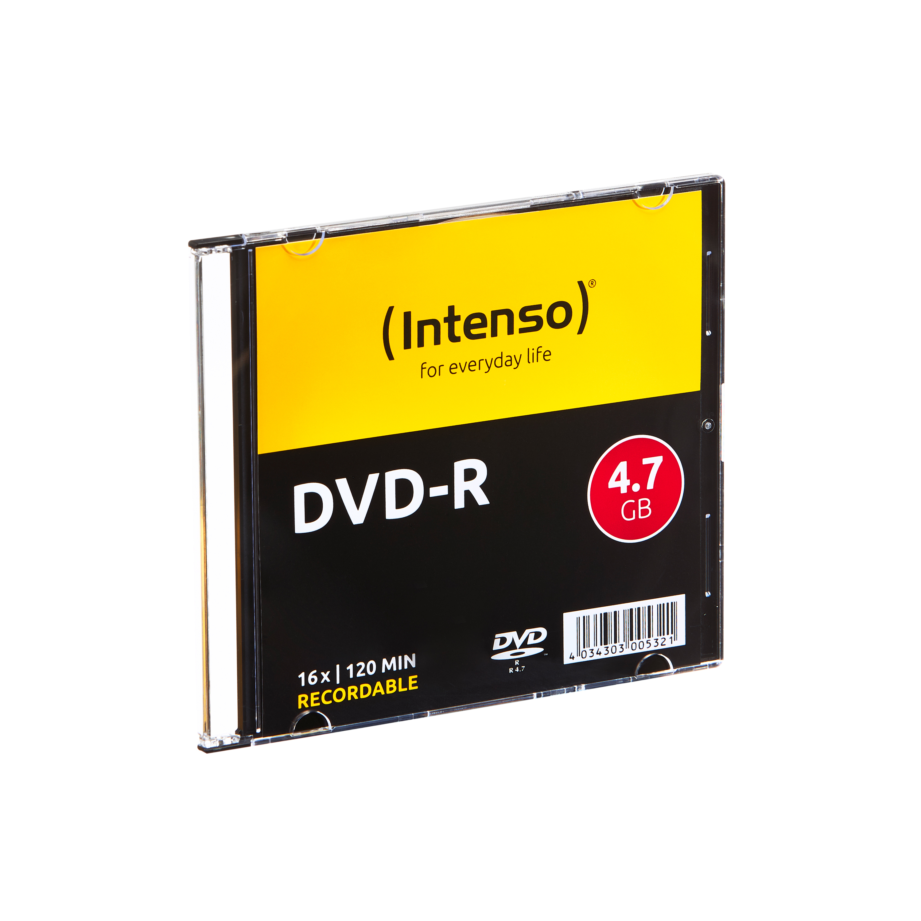 INTENSO DVDR 47GB 16x 10 SC