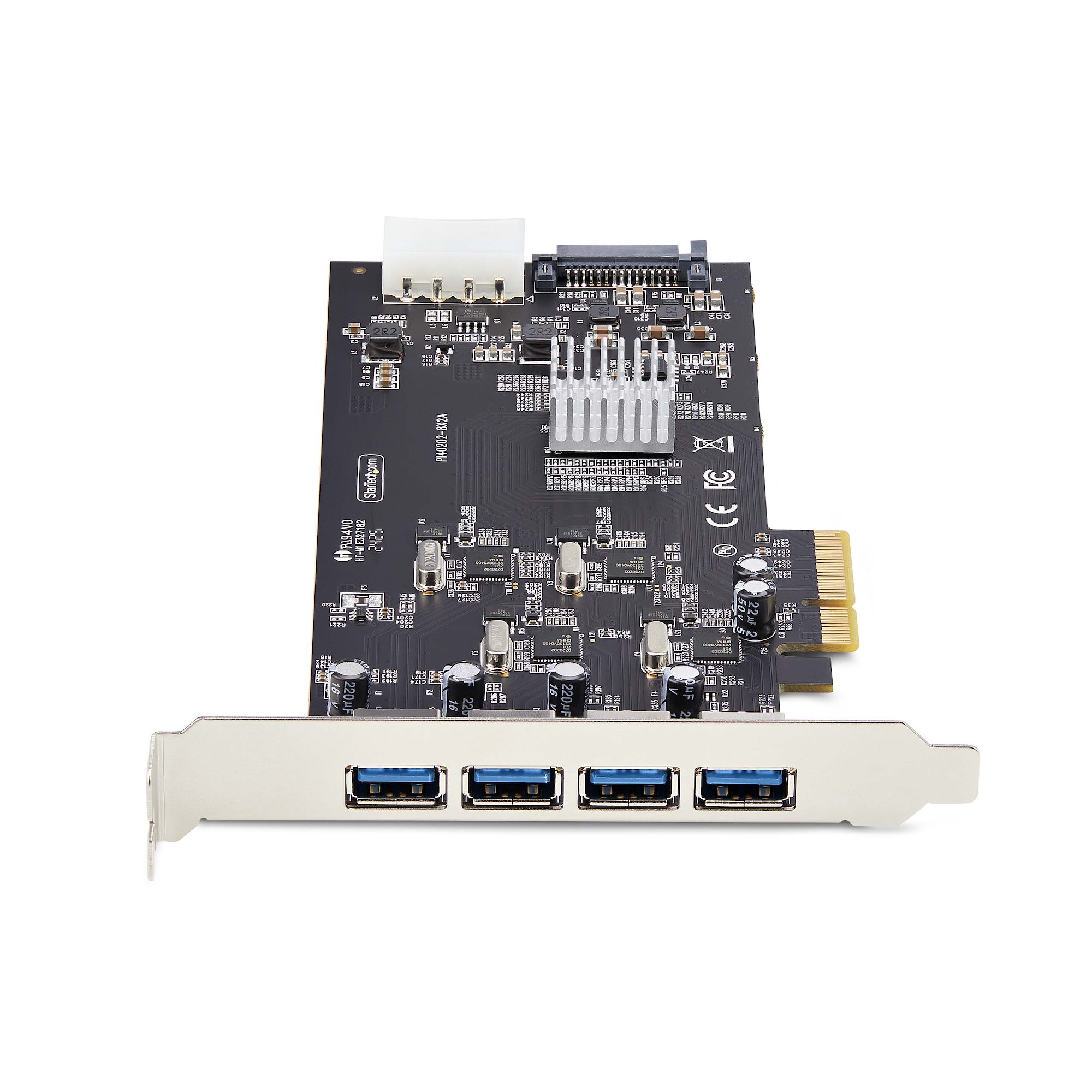 StarTech.com 4-PORT USB-A PCIe Card 5Gbps