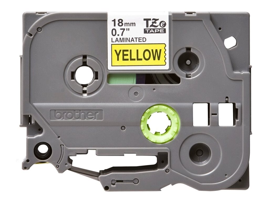 Brother TZe-641 18mm Schwarz auf Gelb